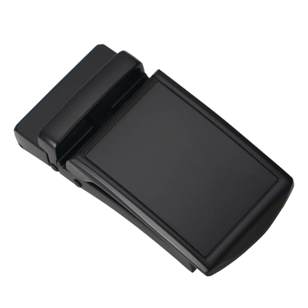 Fashion Alloy Automatic Buckle Ratchet Black Belt Buckle 40mm Width for Men