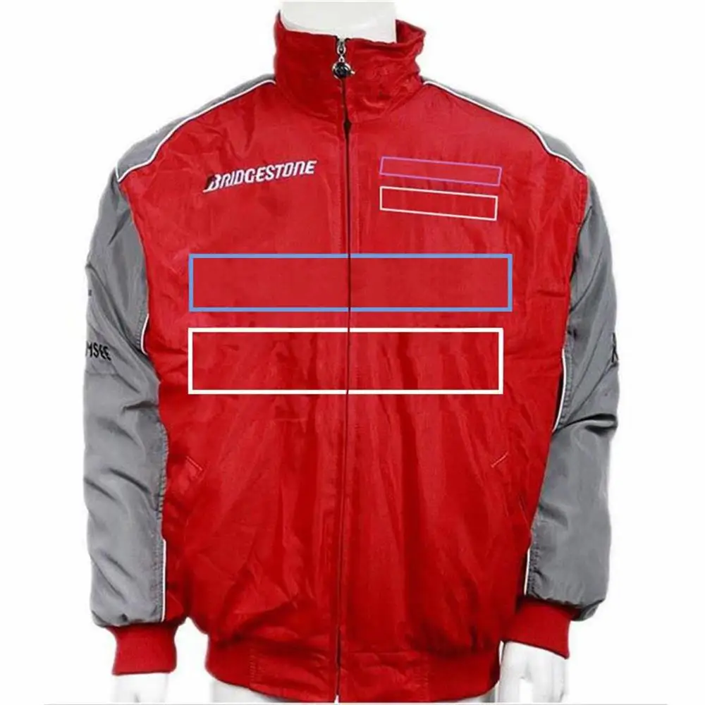 Spring And Autumn Men's And Women's Long-sleeved Tops F1 Jacket Jacket Formula One Racing Suit Car Logo Embroidery