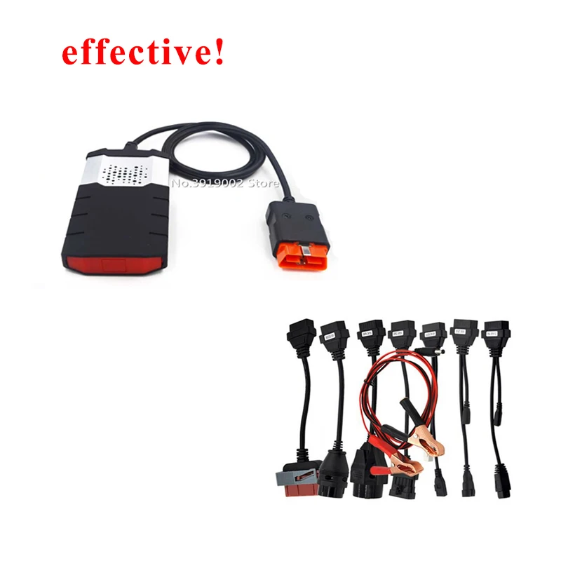 vci tcs cdp pro plus obd2 сканер,0 активировать почтой для delphis vd ds150e cdp для автомобиля инструменты для грузового автомобиля для диагностики - Цвет: goods BT No cables