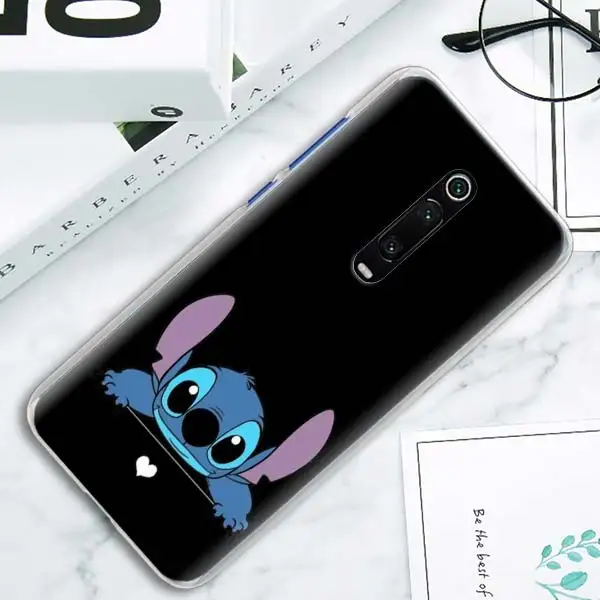 Из мультфильма «Лило Стич» стильная футболка с изображением персонажей видеоигр чехол для телефона для Xiaomi Mi 9 Примечание 10 Pro Honor 8 Lite CC9 CC9E A3 A1 A2 Lite 5X 6X играть Poco F1 в твердом переплете - Цвет: H12