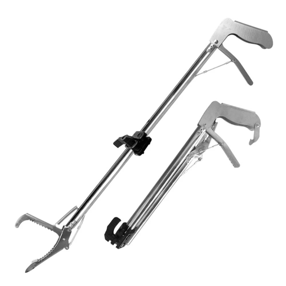 

10PCS Foldable Tongs Stick Rattlesnake Catcher Grabber Snake Hooks