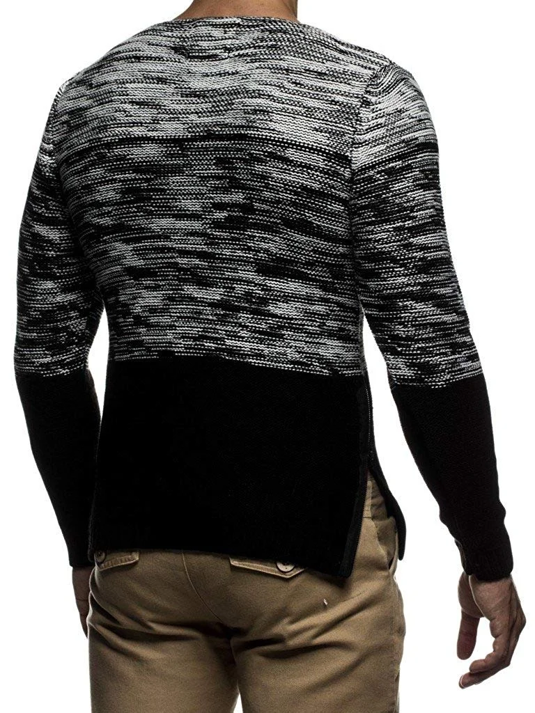 ZOGAA 2019 Autumn Casual Men's Sweater O-Neck Striped Slim Fit Knittwear Mens Sweaters Pullovers Pullover Men Pull Homme M-5XL ZOGAA 2019 Autumn Casual Men's Sweater O-Neck Striped Slim Fit Knittwear Mens Sweaters Pullovers Pullover Men Pull Homme M-5XL