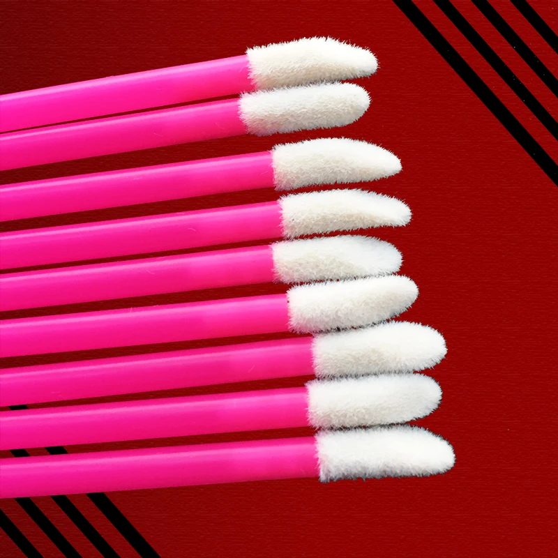 100 шт Одноразовые кисточки для губ кисти женские аксессуары Оптовая Продажа