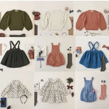 Sp/ брендовые Детские свитера; Новинка; сезон осень-зима; милый вязаный пуловер для девочек; Модная хлопковая одежда для маленьких детей; топы