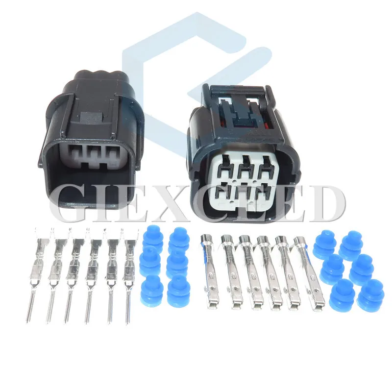 6 Pin 6188-4908 6189-7040 HV 040 AFR Sensor Plug Waterproof Automotive Electric Socket For Honda Acura Air Fuel Ratio | Автомобили и