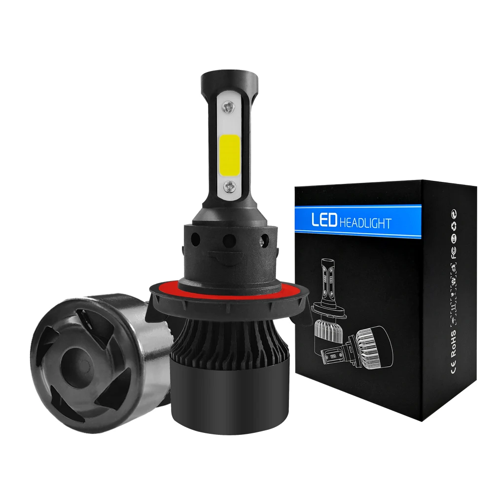

8000LM S2 H7 LED H4 headlights H8 / H9 / H11 9005 car led lamp kit 9006 9007 9004 H13 LED headlights .12V 24V.