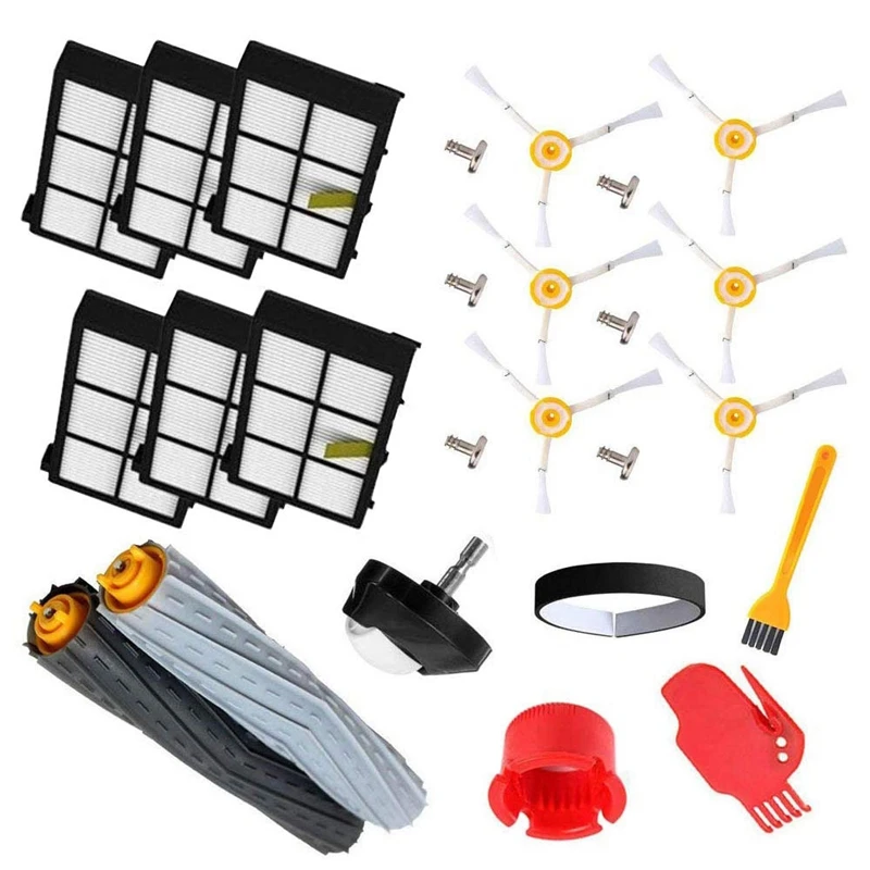 

Filter Side Brushes Set for IRobot Roomba 800 900 Series Robot Vacuum Spare Part