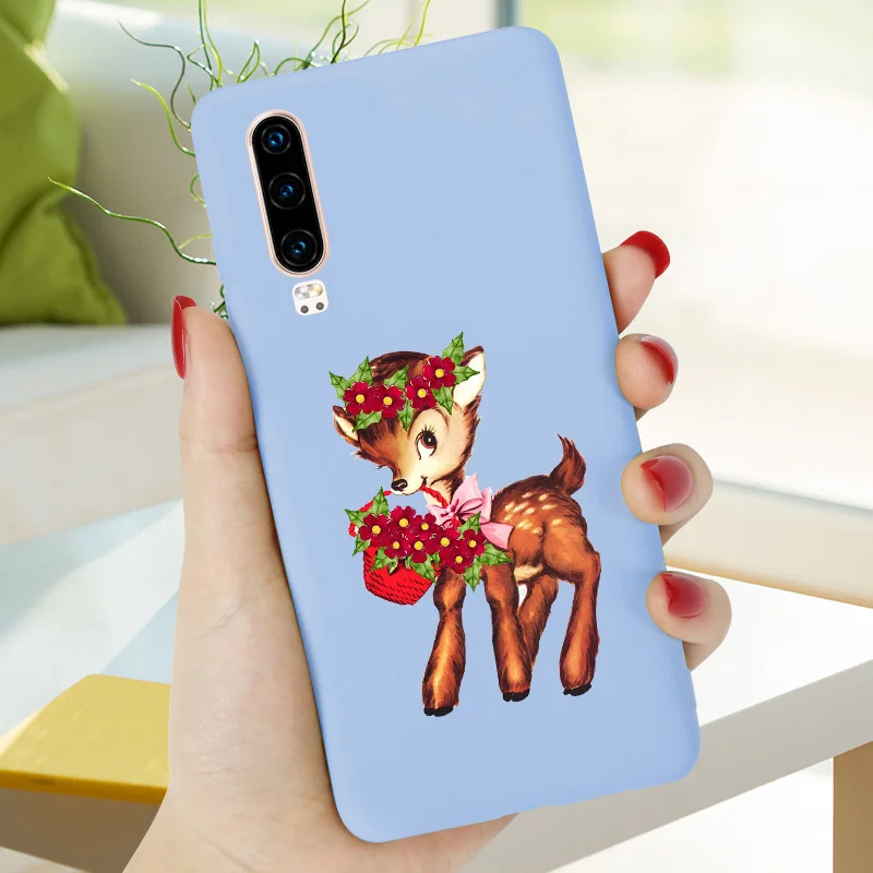 Яркий Рождественский чехол для huawei P20 Lite P30 P10 P9 P8 mate 20 Lite Pro P smart Plus Y6 Y5 Prime Nova 3i чехол - Цвет: A12