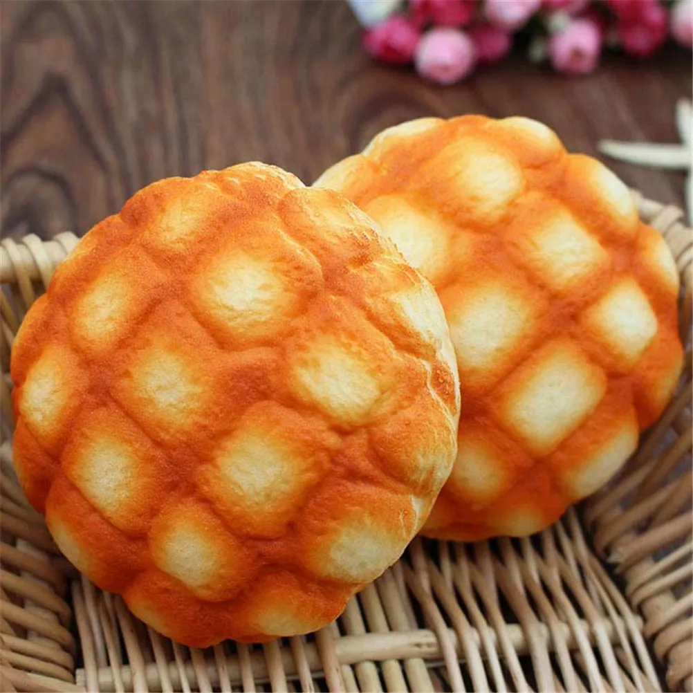 10CM   Jumbo Colossal Pineapple Bread Squishy Super Slow Rising Phone Strap Stretchy Scented Toy Collection