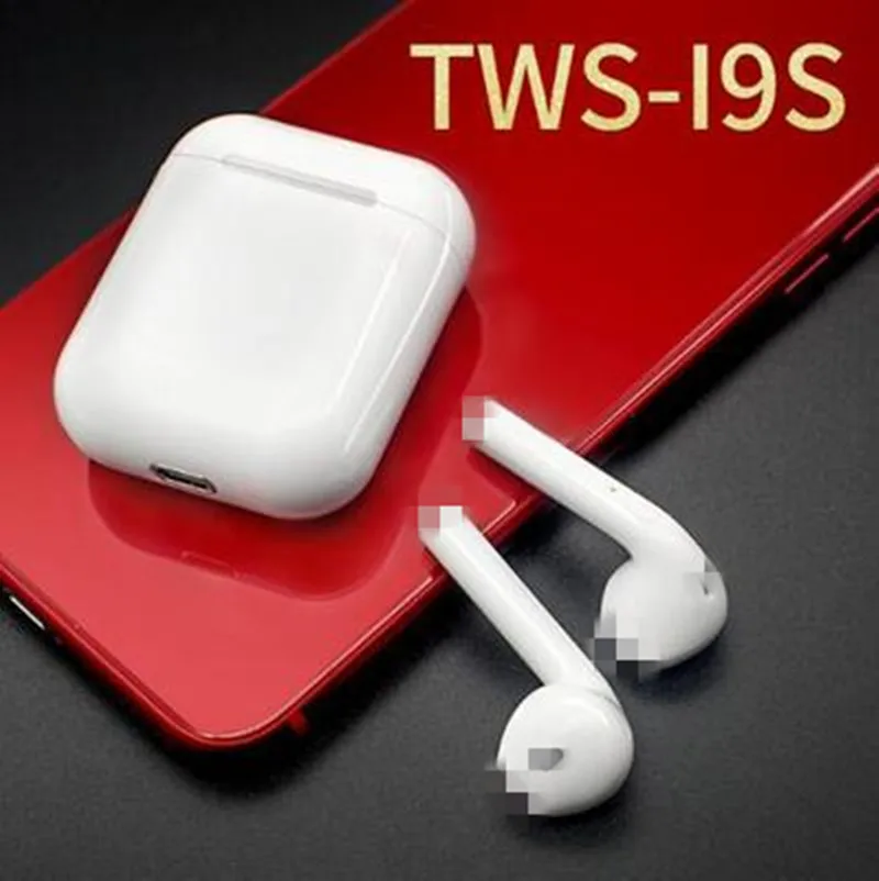 I9s TWS Bluetooth V5.0 EDR 1 пара наушников гарнитуры беспроводные наушники стерео наушники с зарядной коробкой для ios Android телефона