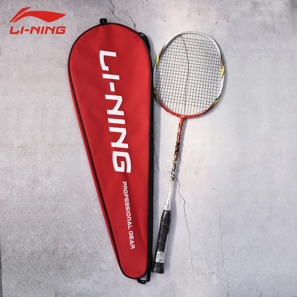 Карбоновая ракетка для бадминтона Li Ning One эластичная и прочная Любительская