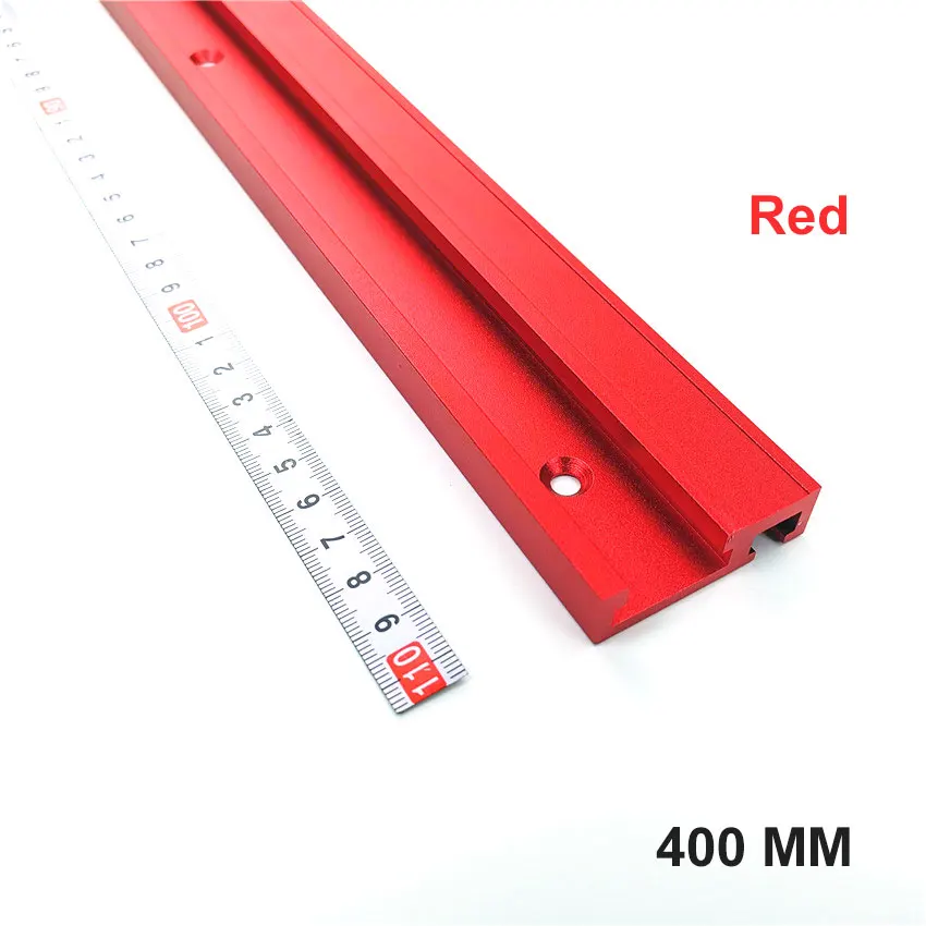

45 Type T Track With Scale Aluminium Alloy T-tracks Slot Miter Track DIY Table Saw Workbench Woodworking Tools