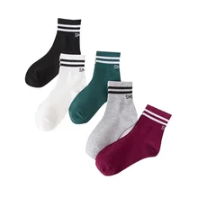 Женские носки без пятки, милые носки, 3 шт, хлопок, корейский стиль, студенческий стиль, стиль, хлопковые носки