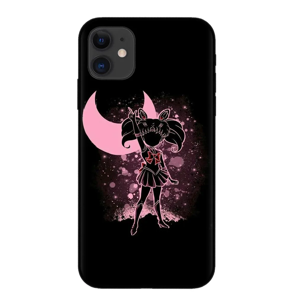 Чехол Сейлор Мун для телефона iphoe X XR XS Max чехол iphone 6 6s 7 8 plus 11 Pro Модный милый