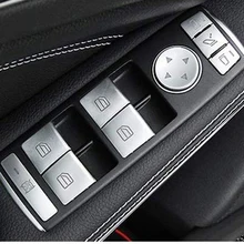 Для Mercedes Benz GLK Class X204 GLK260 300 2008- Алюминиевый сплав Черный приборной панели автомобиля говорить крышка отделка