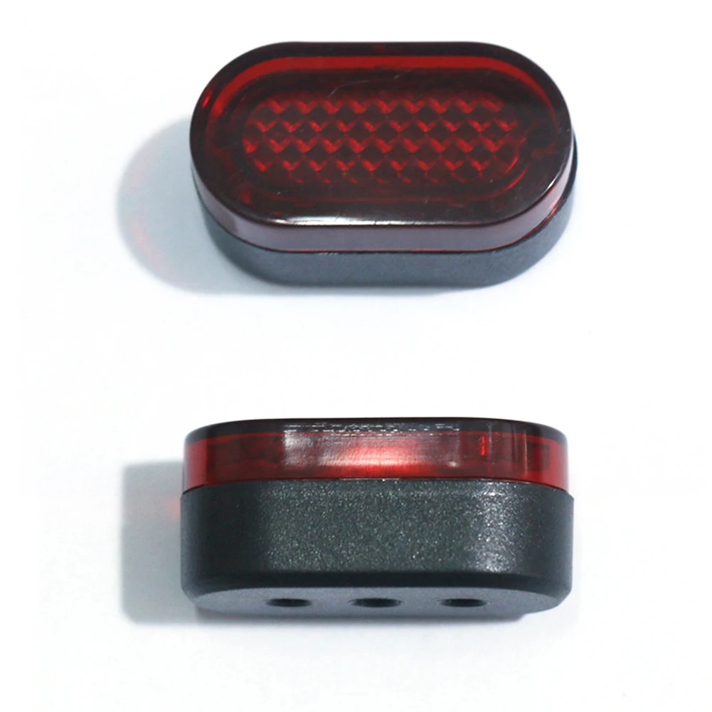 Electric Scooter Rear Fender Lampshade Scooter Red Plastic Brake Rear Lights Lampshade