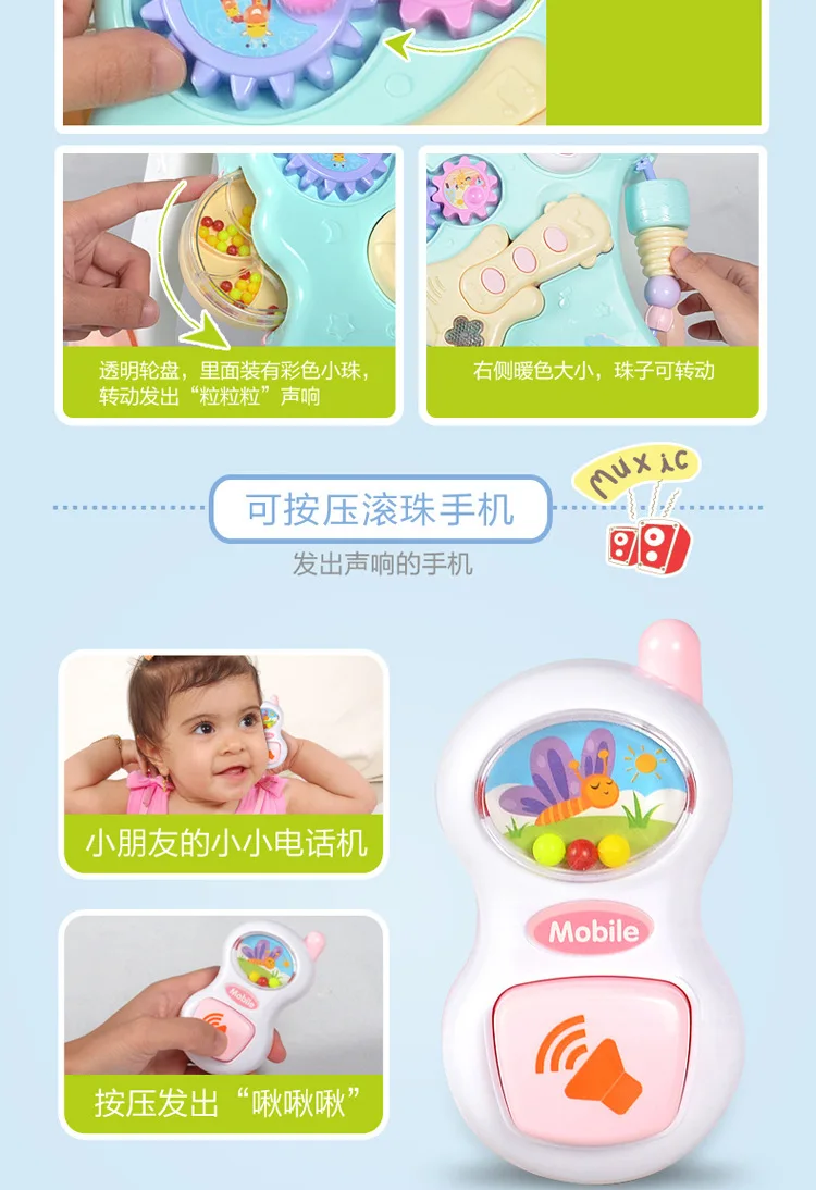 Детские ходунки Cart От 0 до 2 лет Детские Многофункциональные Музыкальные регулируемые скорости детские ходунки Sketchpad игрушки