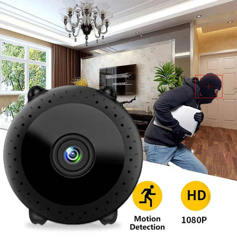 new DVI Mini Camera HD 1080P Home Recording Office Store Motion-Detection 150° Gifts Motion Detection Baby Monitor