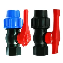 20/25/32/40/50mm-1/" 3/4" " 1-1/2" Пластик водопровод клапан быстрого разъема полиэтиленовая трубка шаровые краны аксессуары