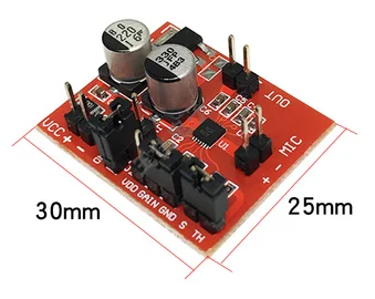 

MAX9814 Electret Microphone Amplifier Board Module With AGC Function DC 3.6-12V