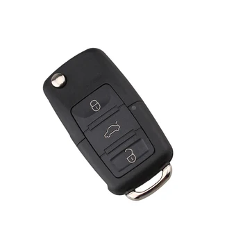 

3 Button Smart Remote Key 433Mhz ID48 Chip + Rubber Pad For VW Jetta Golf