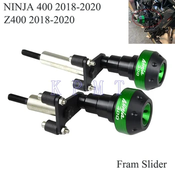 

For KAWASAKI NINJA400 NINJA 400 Z400 2018 2019 2020 Falling Protection Frame Slider Fairing Guard Anti Crash Pad Protector