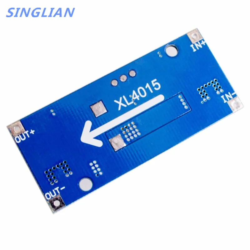 1 шт./лот DCDC XL4015 Регулируемый понижающий модуль 4~ 38 В Высокая мощность низкая пульсация 5A 96% Высокая эффективность