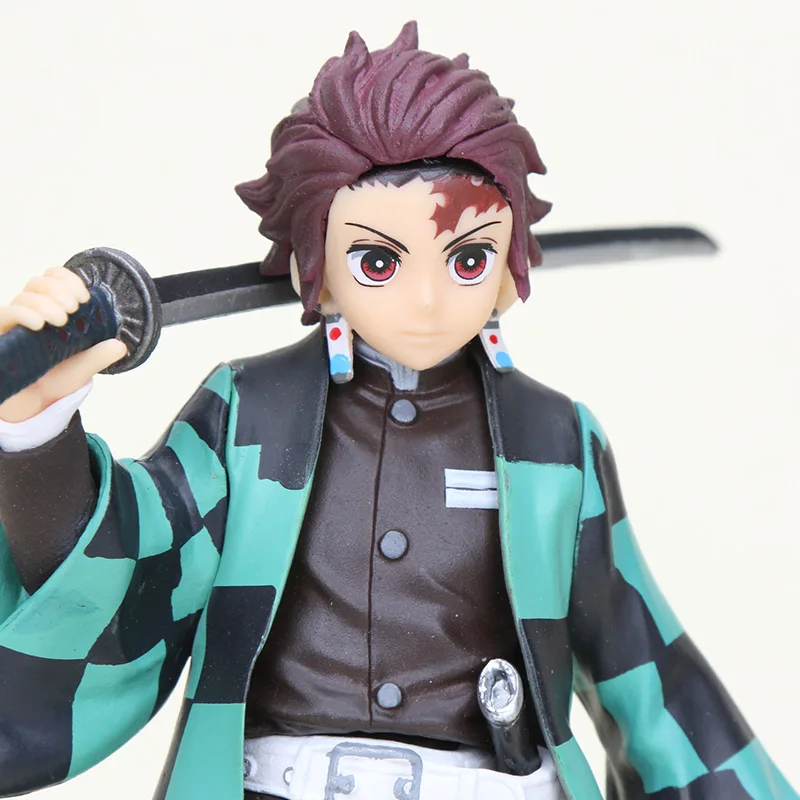 16 см фигурка убийцы демона Kamado Tanjirou Kamado Nezuko Agatsuma Zenitsu Hashibira Inosuke Kimetsu no Yaiba ПВХ фигурка игрушки