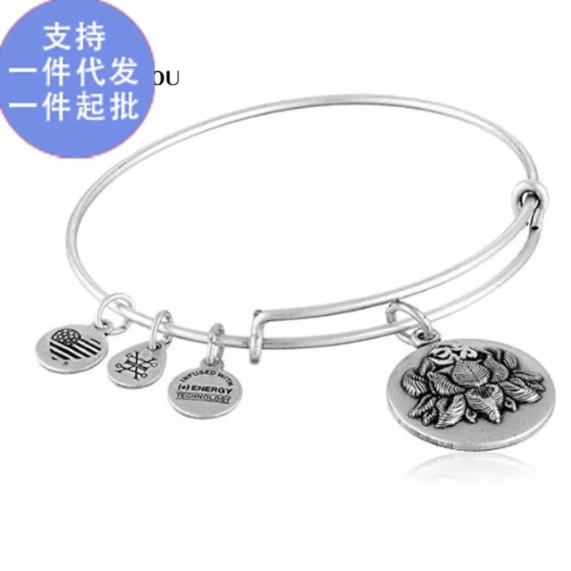 

European And American Minimalist Titanium Steel Tag Customizable Logo Couples Bracelets Valentine's Day Best Friend Bracelet
