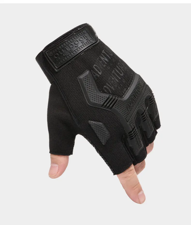 Уличные тактические перчатки, мужские перчатки без пальцев, перчатки для вождения, мужские перчатки с полупальцами, перчатки для верховой езды