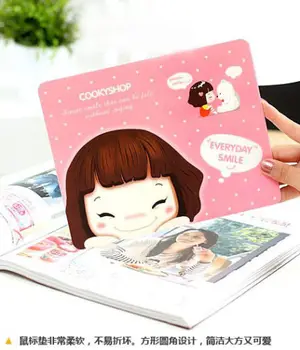 

Pattern Mouse Pad Mat Anti-Slip Girl Cute Colorful MousePad For girl Soft Mousepad Comfortable and Stain Resistant Mat