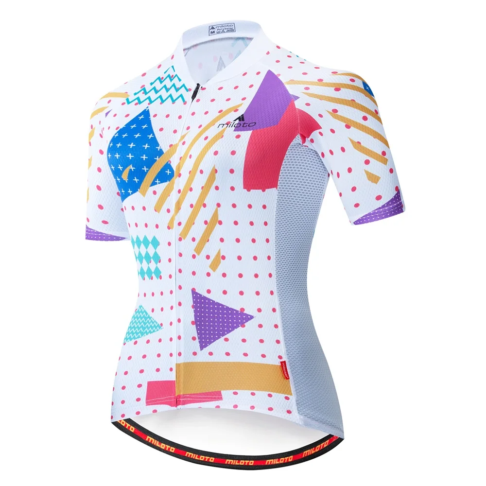 01 Cycling Jersey MILOTO Pro велосипедная майка женская одежда для горного велосипеда одежда для гонок MTB велосипедная Одежда дышащая одежда для велоспорта Одежда Джерси mujer - Цвет: 01 Cycling Jersey