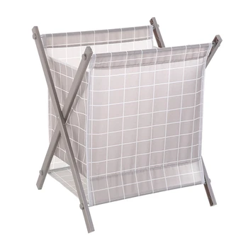 

Fabric Dustproof Dirty Clothes Hamper Clothes Basket Bathroom Storage Organizer Foldable Laundry Basket Storage Basket Container