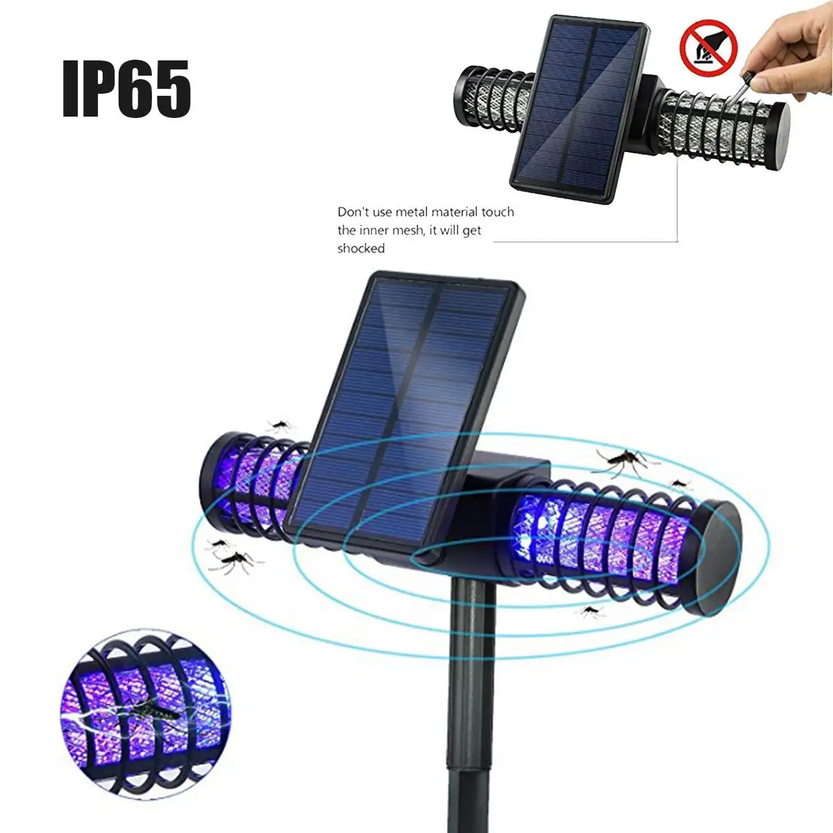 Уличная садовая ловушка для комаров светодиодсветодиодный УФ лампа IP65