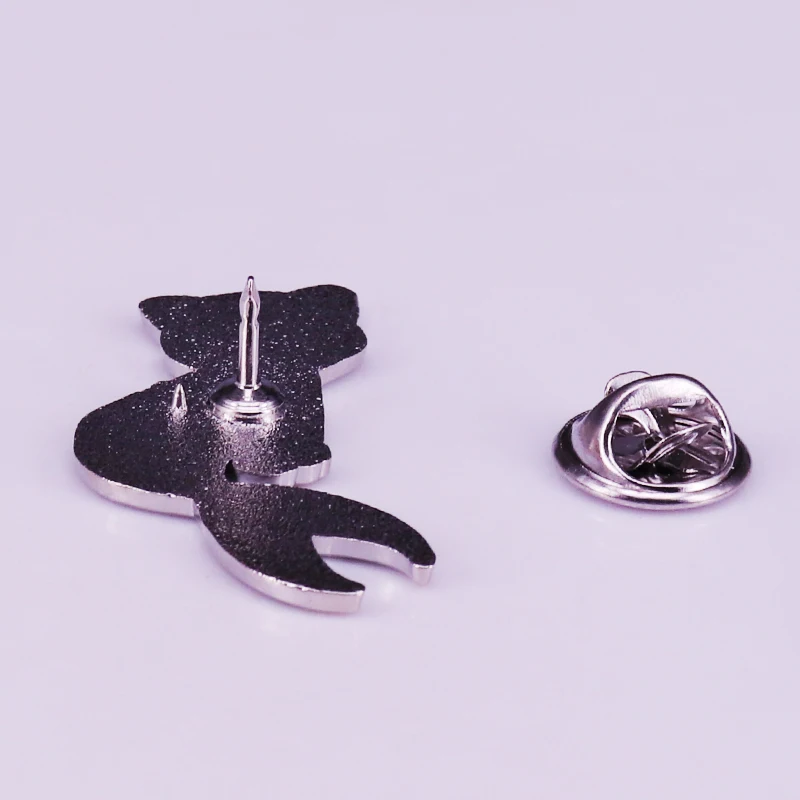 This adorable cat pin Rocky the purrmaid will definitely add some magic into your life.