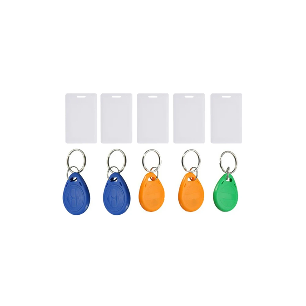 

10Pcs/Set High Quality 125Khz T5577 Rewritable RFID ID Card Copy Clone Blank Card In Access Control Card RFID Keyfob Tag EM4305