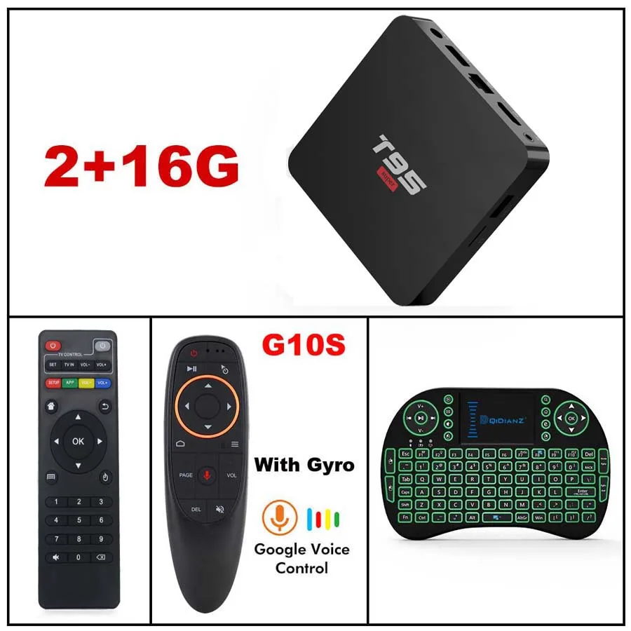 2G16G ADD I8 G10S T95 супер Android 10,0 Smart tv Box Allwinner H3 GPU G31 2GB DDR3 ram 16GB 2,4G WiFi HD медиаплеер телеприставка - Цвет: 2G16G ADD I8 G10S