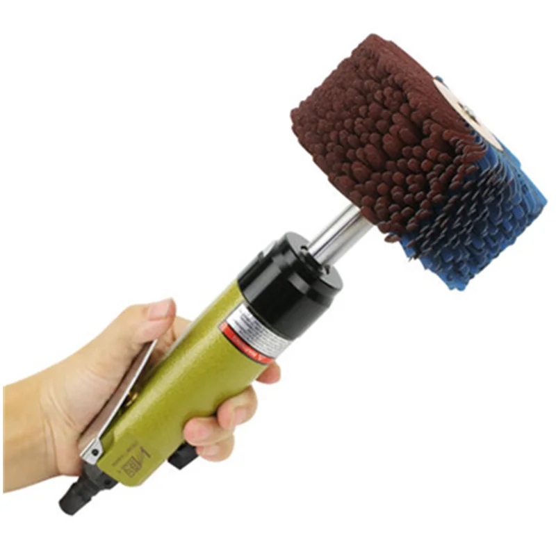 

Pneumatic jackfruit shaped grinding machine abrasive cloth wheel primer brush woodworking groove line polishing wheel