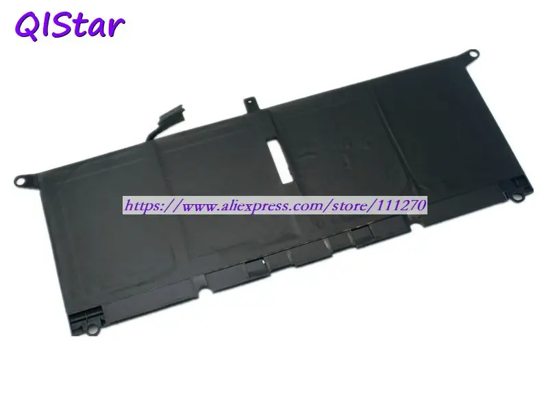 QISTAR 7,6 V 52Wh подлинный DXGH8 0H754V Аккумулятор для ноутбука Dell Inspiron 7390, XPS 13 9370 ноутбук компьютер