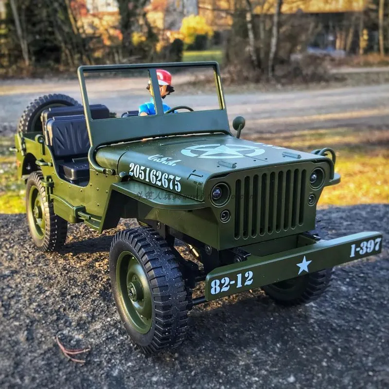 1:10 Jeep военный 2 4G багги с дистанционным управлением 4 колесный Радиоуправляемый