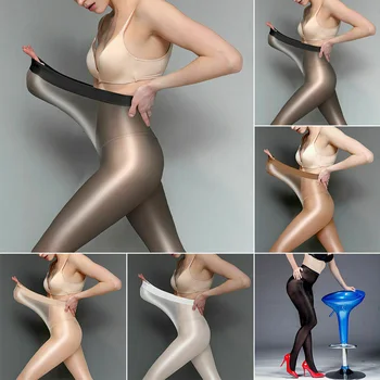 

70D Super Shiny Glossy Pantyhose Stockings Tights Breathable for Women Lady Party XRQ88