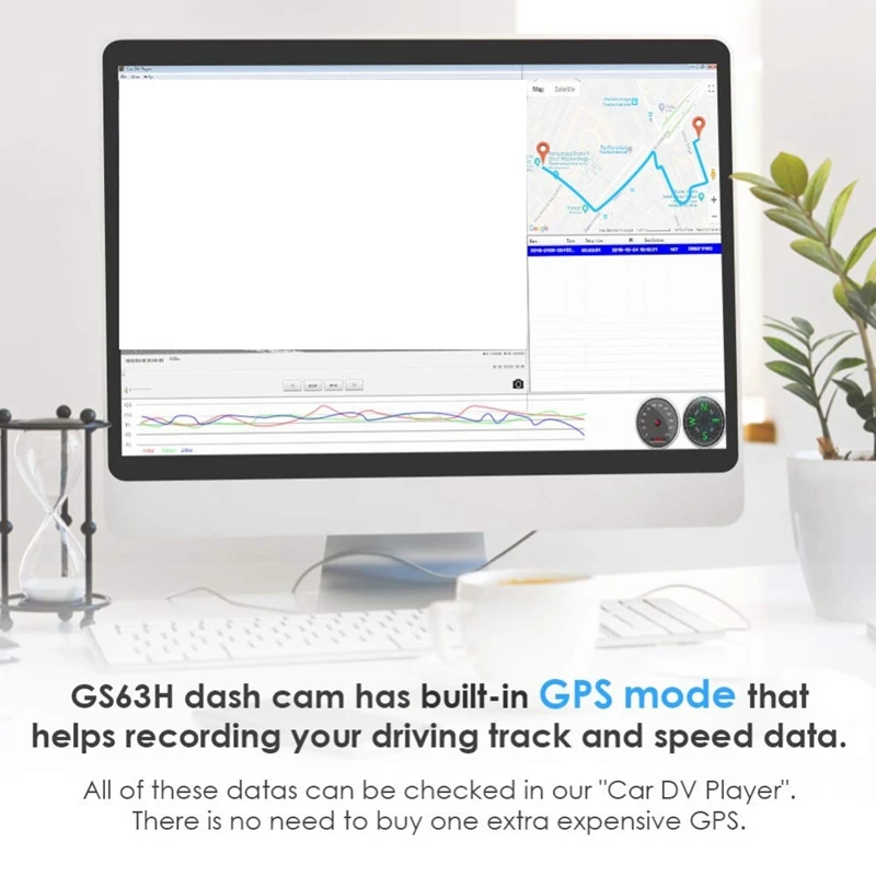 4K Встроенный Gps Wifi Автомобильный видеорегистратор для транспорта, с двумя объективами камера заднего вида видеокамера ночного видения видеорегистратор