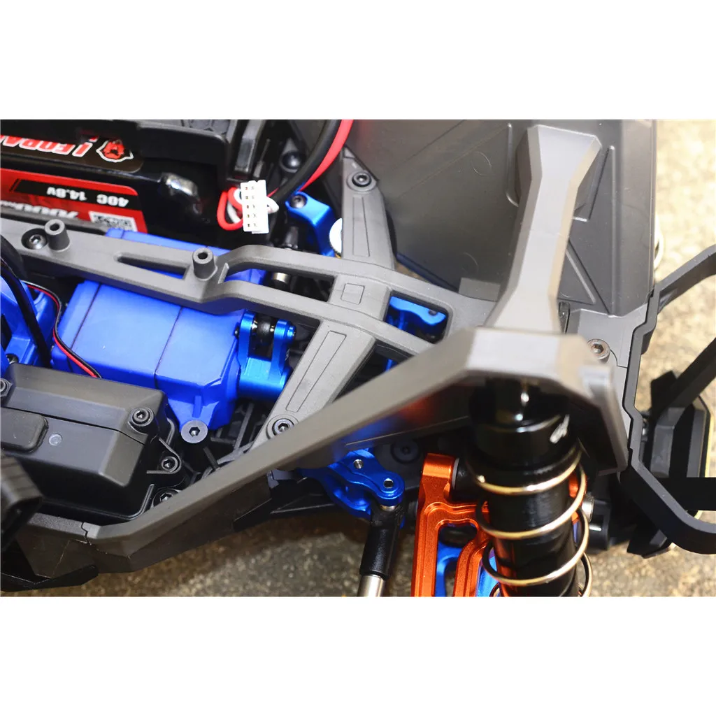 GPM гоночный алюминиевый руль в сборе для TRAXXAS 1/10 MAXX грузовик RC Автомобиль Дистанционное управление автомобильные аксессуары Z117