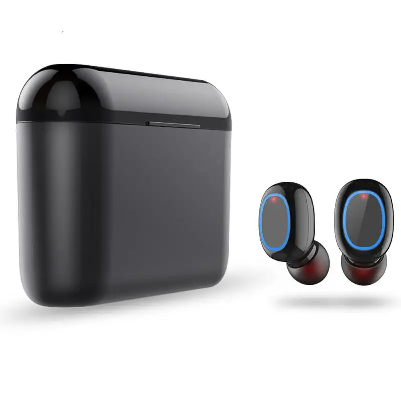 Новинка A2 TWS 5,0 Bluetooth наушники гарнитуры беспроводные наушники со светодиодный светильник 2600 мАч power Bin стерео спортивные наушники