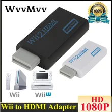 WII do konwertera HDMI Full HD 1080P WII na HDMI Wii 2 HDMI konwerter Audio 3 5mm dla PC Monitor HDTV wyświetlacz Wii Adapter HDMI tanie tanio WvvMvv Męski-żeński WII TO HDMI compatible CN (pochodzenie) PLASTIKOWA TOREBKA Nieekranowany HDMI1 4 do komputera Odtwarzacz dvd