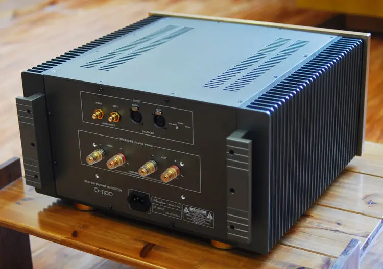 Усилитель мощности стерео P-7100 копия Accuphase каждый канал обеспечивает большую мощность до низкой нагрузки импедансов 1 Ом