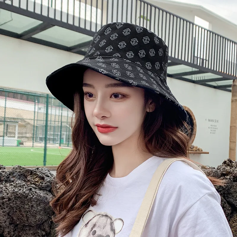 

2020 New Fisherman Hat Female Spring Summer Korean Edition Sun Hat Outdoors Sun Protection Sun Hat Ultraviolet-proof Basin Hat