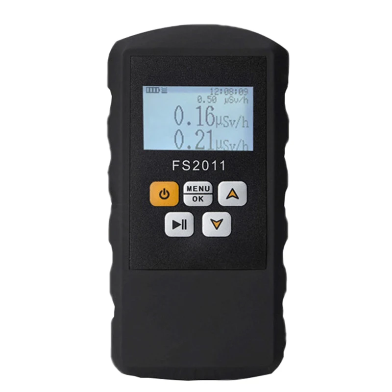 

Promotion! FS2011 Radiation Detector Geiger Counter Beta Gamma X-Ray with Alarm Marble Tester Tool LCD Display Radioactive Detec