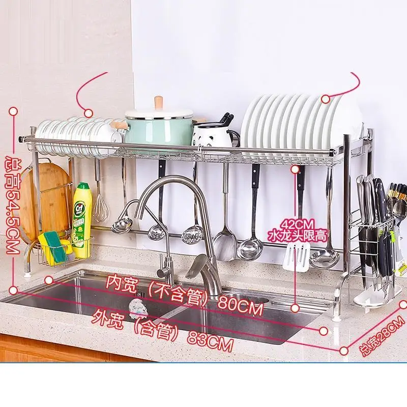 Vaisselle Escurridor De Platos Cosina аксессуары для раковины из нержавеющей стали Cozinha Rack Mutfak Cocina кухонный Органайзер - Цвет: Number 12