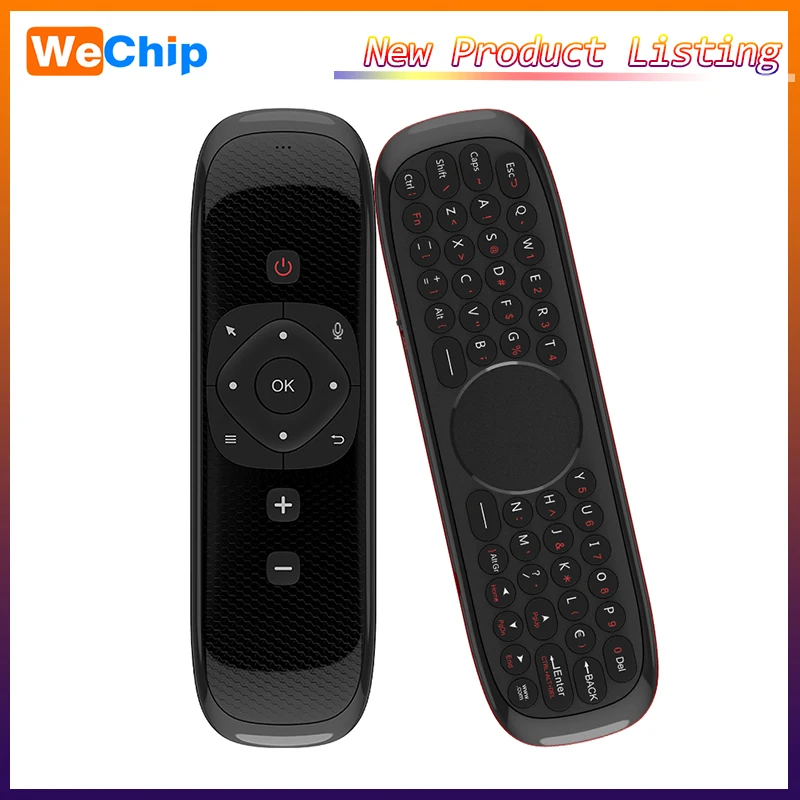 Wechip W2 Air Mouse Голос Функция гироскопа зондирования Беспроводной клавиатура
